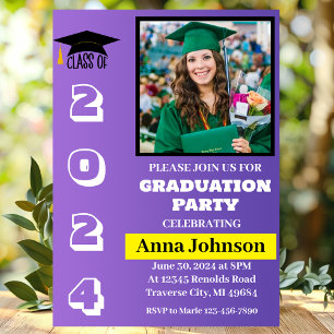 Catégorie de l'année Graduation Party Invitation C