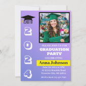 Catégorie de l'année Graduation Party Invitation C (Devant)