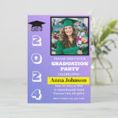 Catégorie de l'année Graduation Party Invitation C (Debout devant)