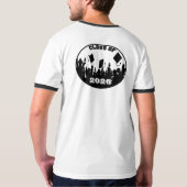 Catégorie de T-shirt Vous Customisez Année Police/ (Dos)