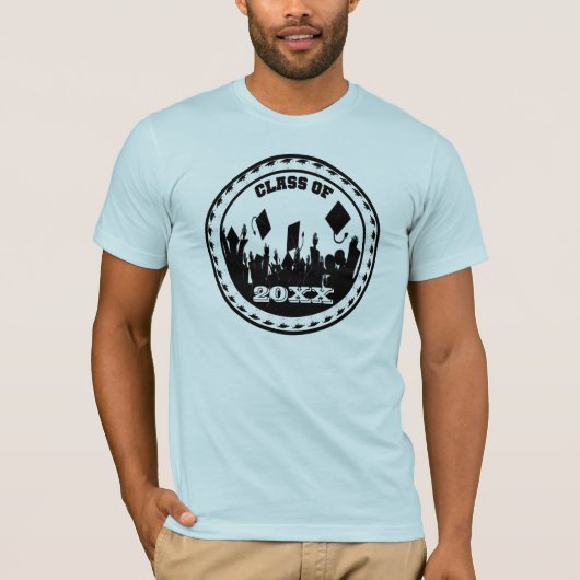 Catégorie de T-shirt Vous Customisez Année Police/ (Devant)