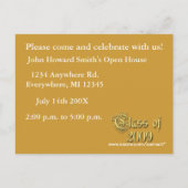 Catégorie des invitations de diplômés 2009 (Dos)