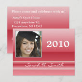 Catégorie des invitations de diplômés 2010 (Devant / Derrière)