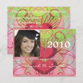 Catégorie des invitations de diplômés 2010 (Devant / Derrière)