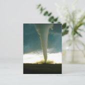 Categorie F5 Tornado nadert Elie Manitoba Briefkaart (Staand voorkant)