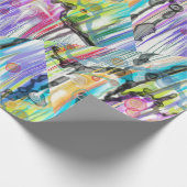 CATEGORIE FIVEERT ABSTRACT KUNSTONTWERP CADEAUPAPIER (Hoek)
