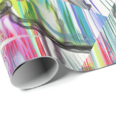 CATEGORIE FIVEERT ABSTRACT KUNSTONTWERP CADEAUPAPIER (Rol Hoek)