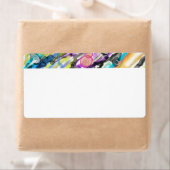 CATEGORIE FIVEERT ABSTRACT KUNSTONTWERP ETIKET (Insitu)