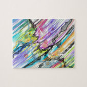 CATEGORIE FIVEERT ABSTRACT KUNSTONTWERP LEGPUZZEL (Horizontaal)