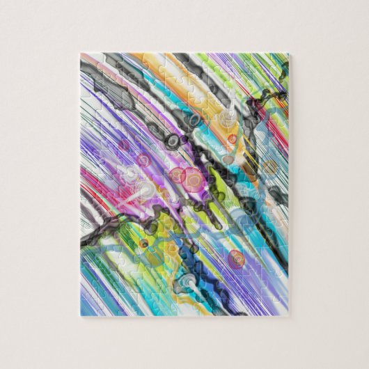 CATEGORIE FIVEERT ABSTRACT KUNSTONTWERP LEGPUZZEL (Verticaal)