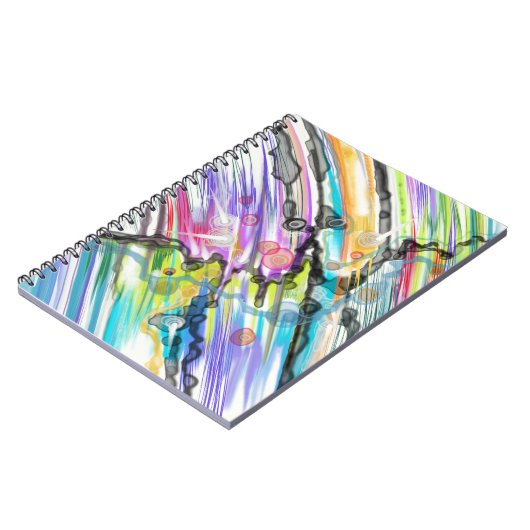 CATEGORIE FIVEERT ABSTRACT KUNSTONTWERP NOTITIEBOEK (Linkerzijde)