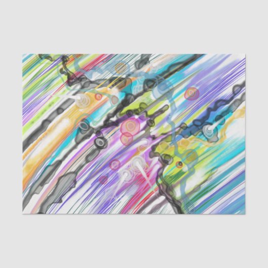 CATEGORIE FIVEERT ABSTRACT KUNSTONTWERP TISSUEPAPIER (Voorkant)