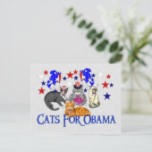 CATEGORIE OBAMA BRIEFKAART (Staand voorkant)