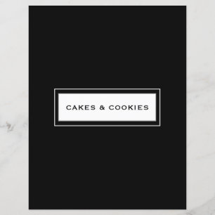 Categorie ontvangen Koekjes en koekjes Zwart-w
