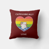 categorisch liefde kussen (Achterkant)