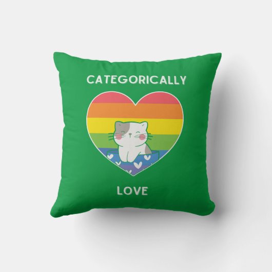 categorisch liefde kussen (Achterkant)