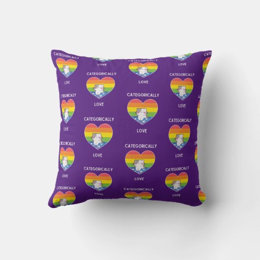 categorisch liefde kussen (Achterkant)