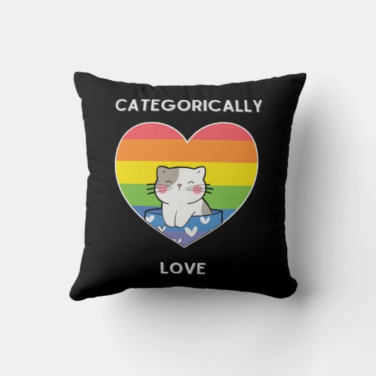 categorisch liefde kussen (Achterkant)