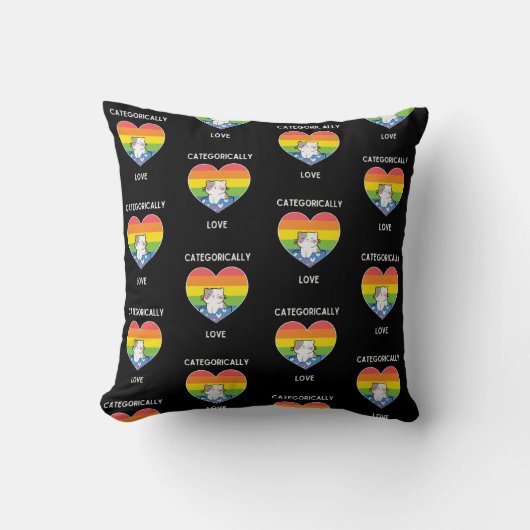 categorisch liefde kussen (Voorkant)