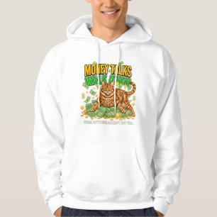 Cateliefhebber Machtige Ondernemersgift Rijke mann Hoodie
