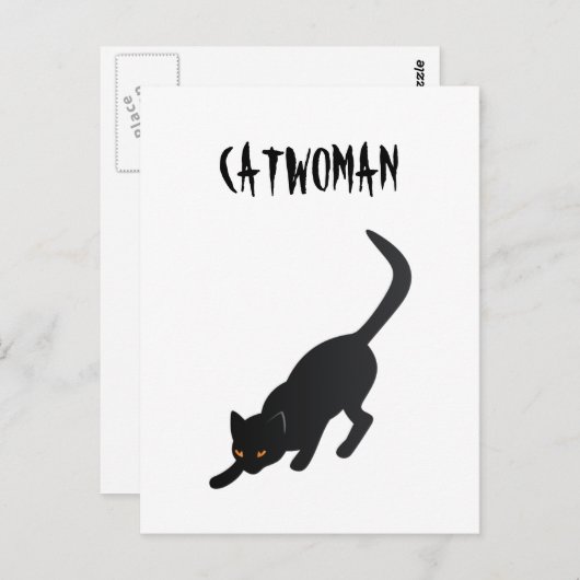 Cateman Briefkaart (Voorkant / Achterkant)