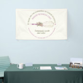 Catering Bakkerij Chef Glitter Whisky Bloem Dank Spandoek (Beurs)