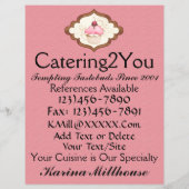 Catering Bedrijfs Flyer - SRF (Achterkant)