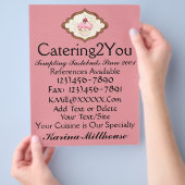Catering Business Flyer - SRF (Hand)