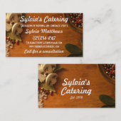 Catering Chef Event Bridal Visitekaartje (Voorkant / Achterkant)