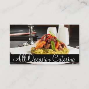 Catering Chef Wedding Planner Visitekaartje