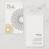 Catering Chef Whisk, Culinair Visitekaartje (Voorkant / Achterkant)