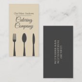 Catering Company Professional Chef Visitekaartje (Voorkant / Achterkant)