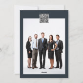 Catering Kerstboomchefs zakelijke catering Feestdagenkaart (Achterkant)