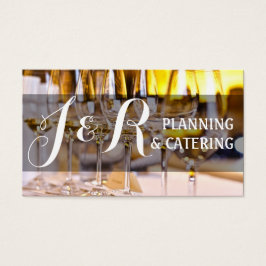Catering Party Wedding Planner Restaurant Visitekaartjes
