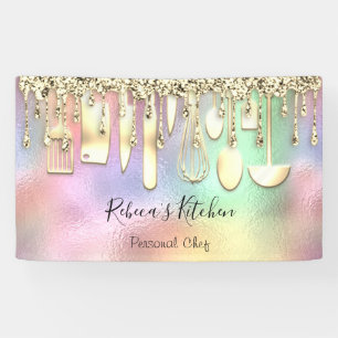 Catering Personal Chef Kitchen Gold Utiers Busin Spandoek