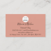 Catering Personal Chef Restaurant Roos Stuurprogra Visitekaartje (Achterkant)