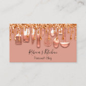 Catering Personal Chef Restaurant Roos Stuurprogra Visitekaartje (Voorkant)