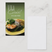 Catering restaurants, keukens visitekaartje (Voorkant / Achterkant)