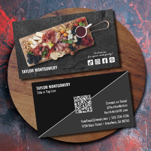 Catering Social Media QR-code Visitekaartje