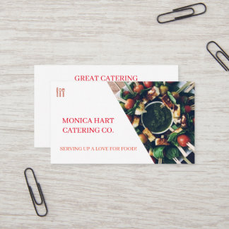 Catering Visitekaartje