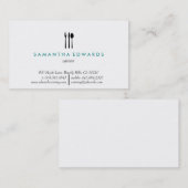 Catering-Visitekaartje Visitekaartje (Voorkant / Achterkant)