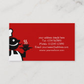 Catering-Visitekaartje Visitekaartje (Achterkant)