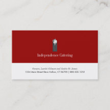 Catering visitekaartjes