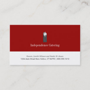 Catering visitekaartjes