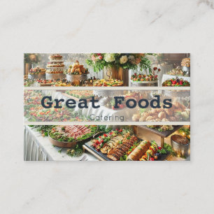 Catering-visitekaartjes Visitekaartje