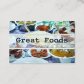 Catering-visitekaartjes Visitekaartje (Voorkant)