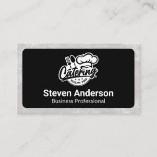 Catering Voedsel Logo Restaurant Visitekaartje