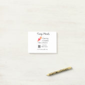 Cateringdiensten voegen naam toe QR code website b Post-it® Notes (Op bureau)