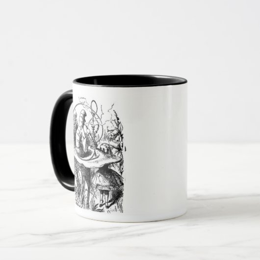 Caterpijler - Alice in Wonderland Mok (Voorkant links)