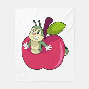 Caterpijler Apple Fleece Deken